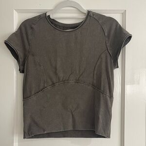 Free People Crop Baby Tee